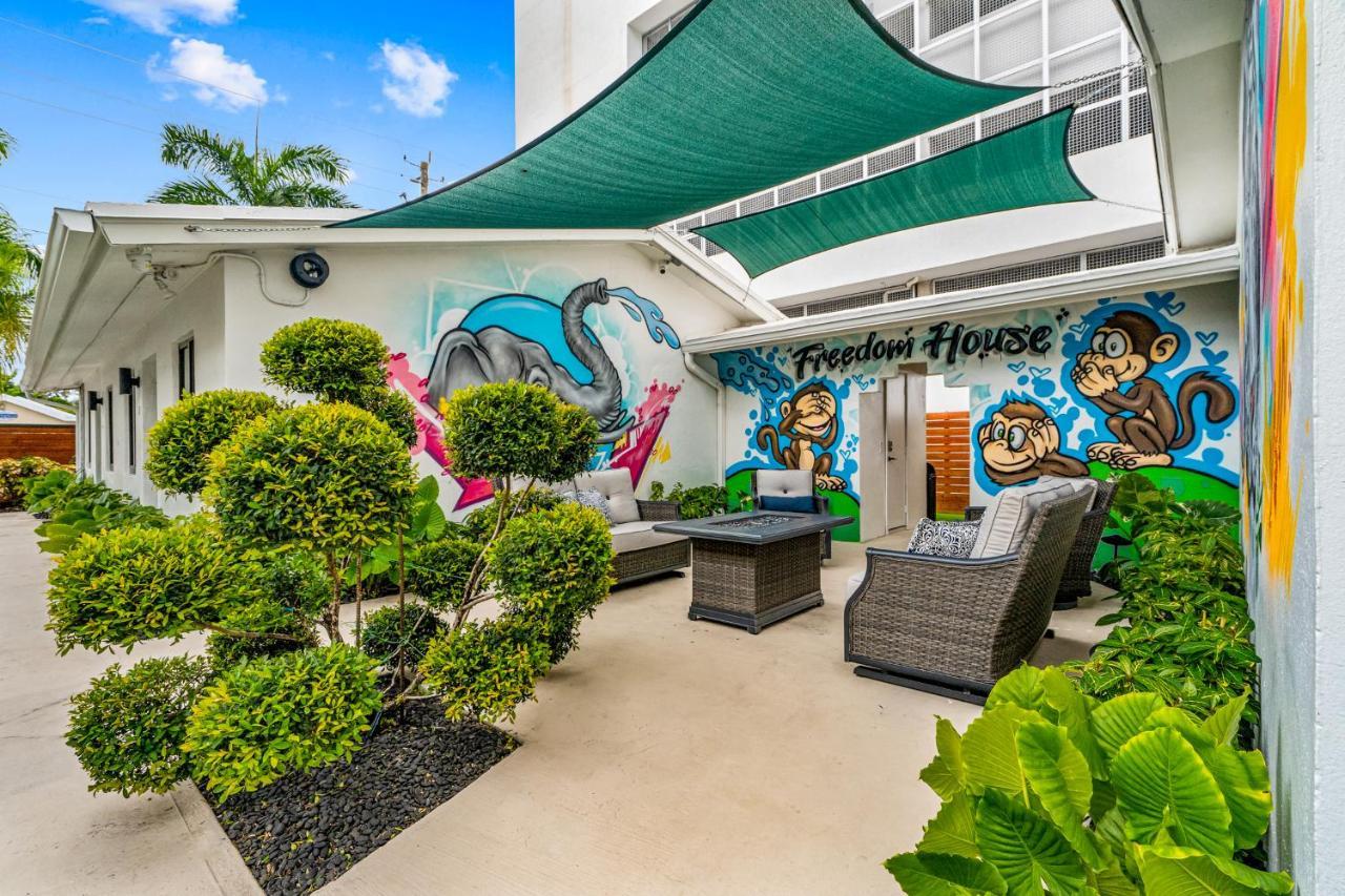 フォート・ローダーデール The Freedom House • Urban Oasis • Eclectic Retreatヴィラ エクステリア 写真