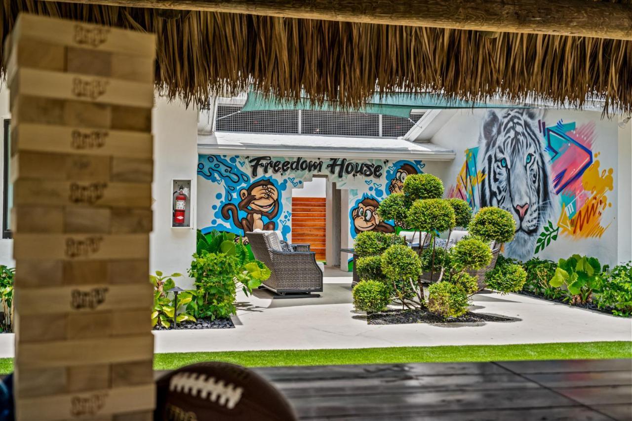 フォート・ローダーデール The Freedom House • Urban Oasis • Eclectic Retreatヴィラ エクステリア 写真