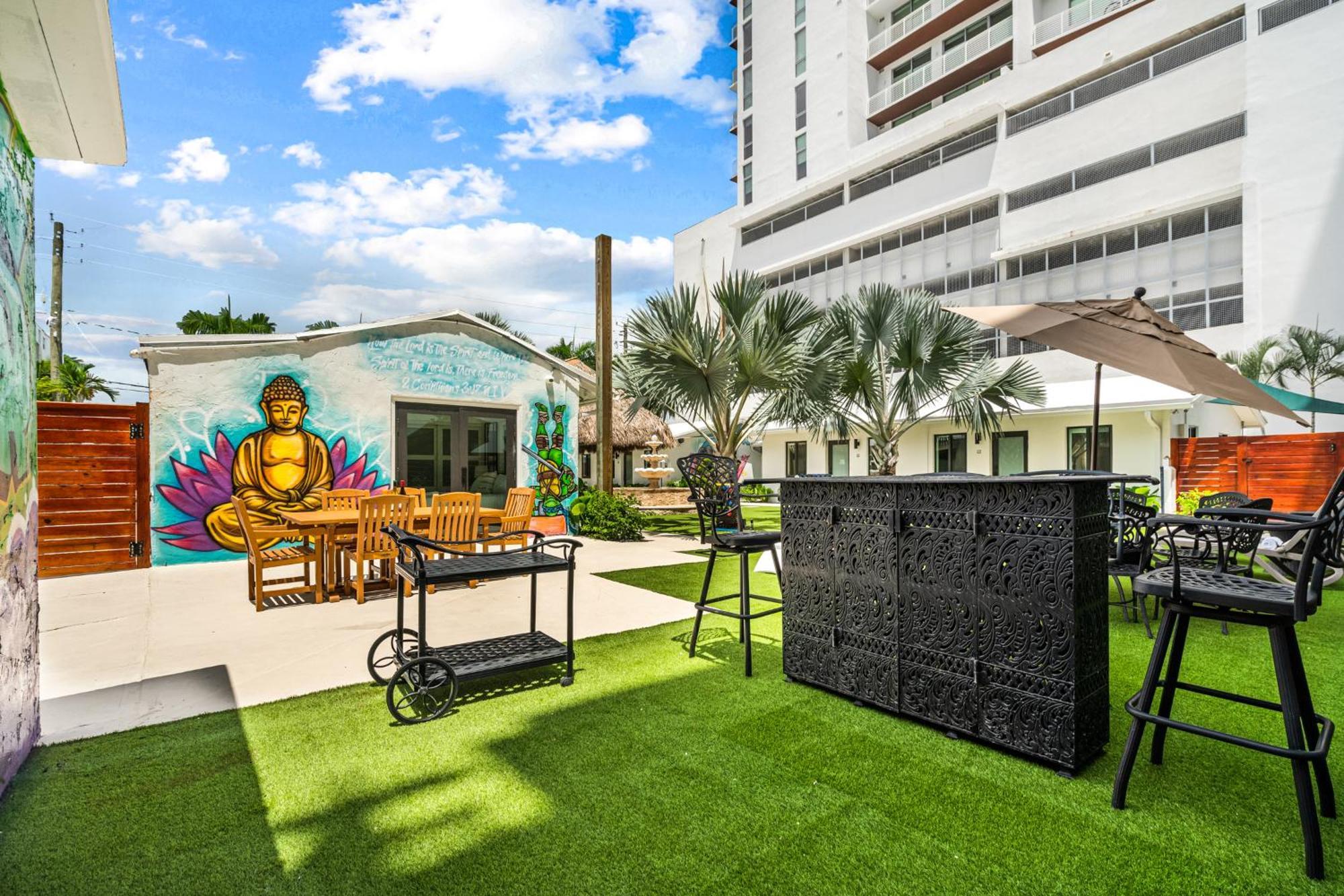 フォート・ローダーデール The Freedom House • Urban Oasis • Eclectic Retreatヴィラ エクステリア 写真
