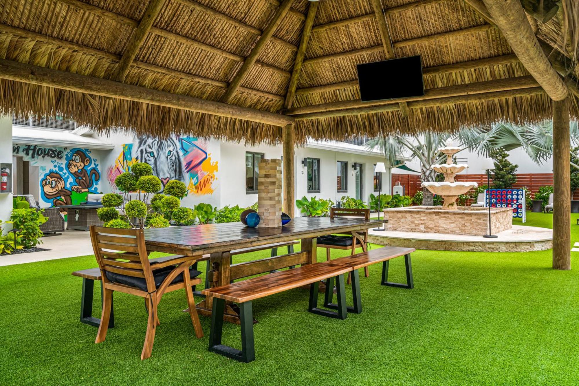フォート・ローダーデール The Freedom House • Urban Oasis • Eclectic Retreatヴィラ エクステリア 写真
